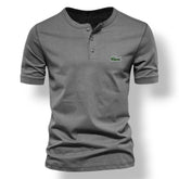 Grey Lac Henley T-Shirt!